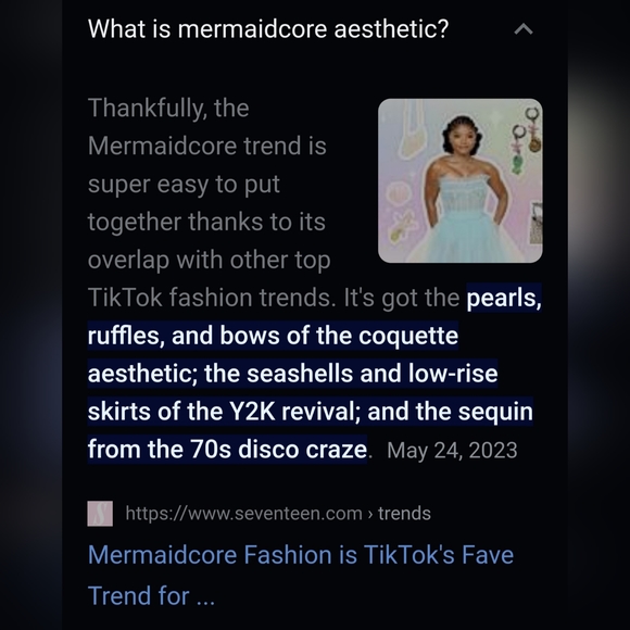 Mermaid Mary DeMarco Cat's Eye, Crystal & Rhinestone Chevron Ocean Necklace - Picture 15 of 15